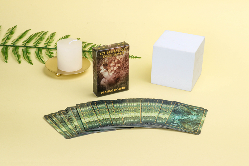Wholesale Funny Printing Logo Deck Holographic Tarot Oracle Cards with Custom Gold Foil Gilded Edges Guidebook Included